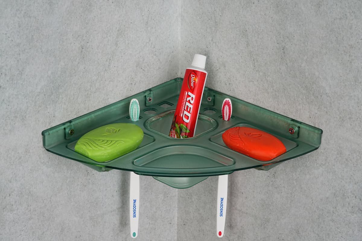 Acrylic bathroom accessories