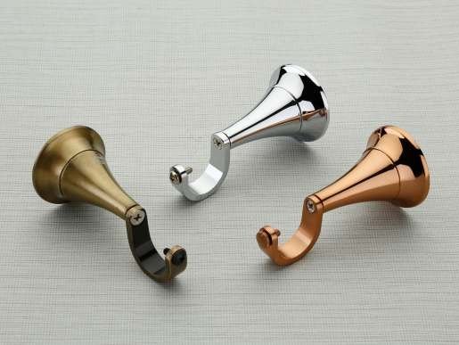 Delux curtain rod supports